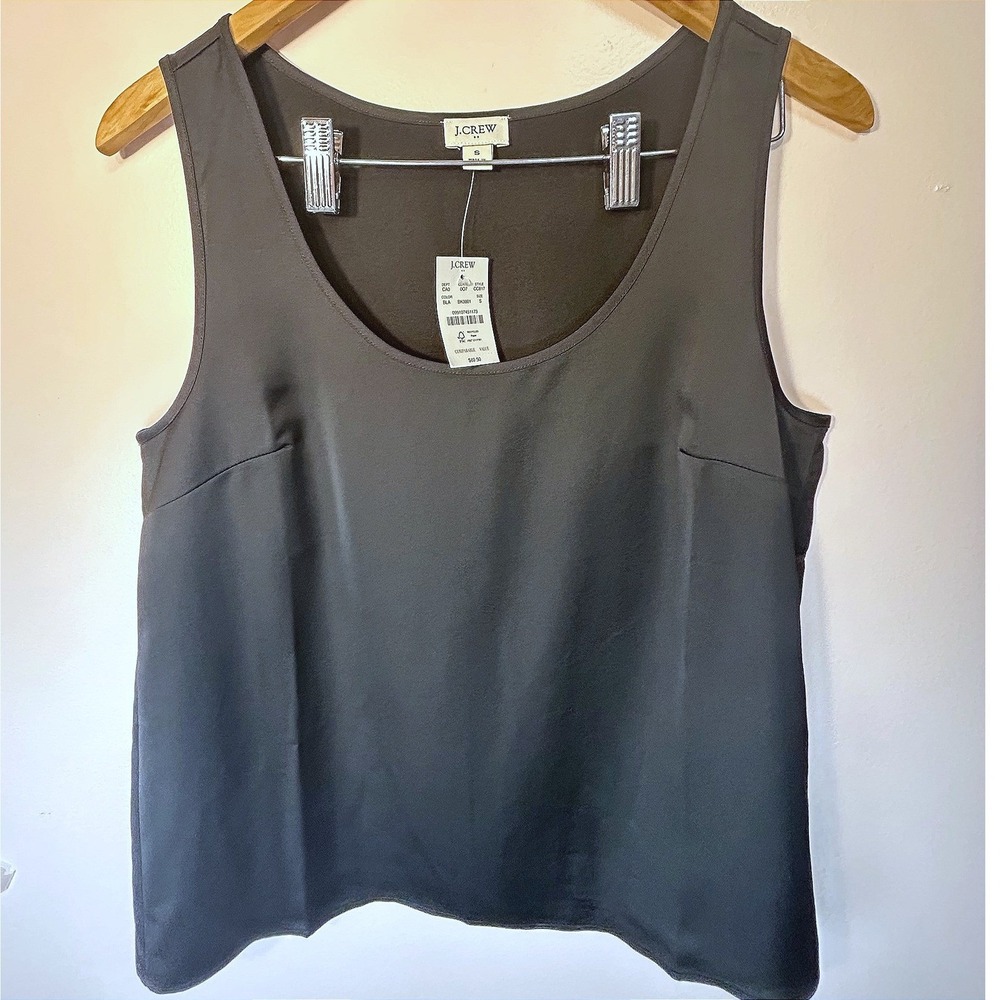 J. Crew Factory Black Sleeveless Tank Top
